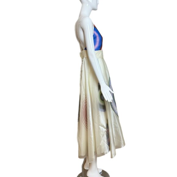 FENDI by KARL LAGERFELD 2008 Vintage Runway Silk Dress - Picture 7 of 12